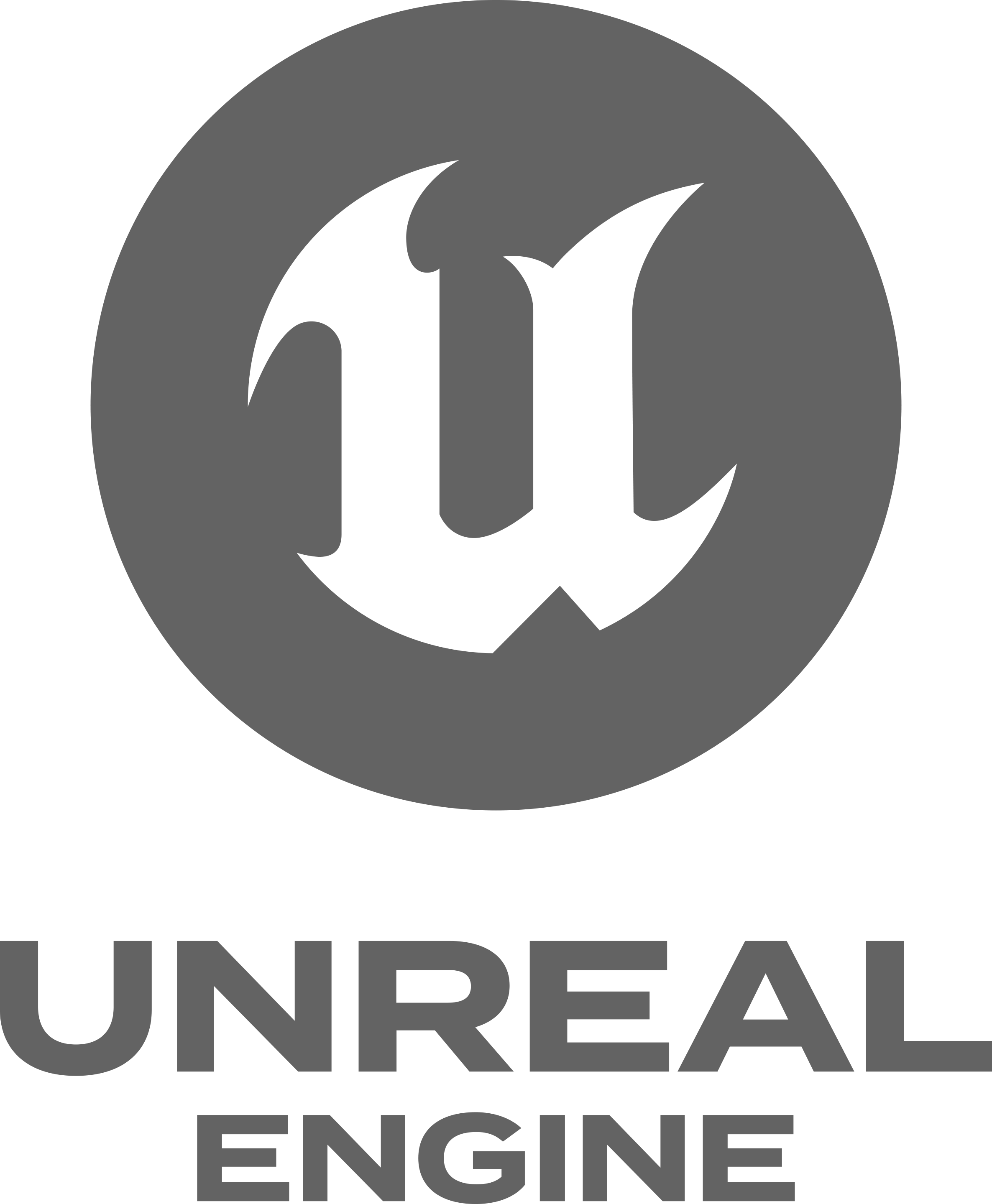 UE Logotype 2023 Vertical Grey