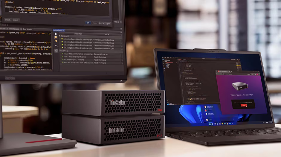 Lenovo ThinkStation PGX mit hochperformanter Konnektivität
