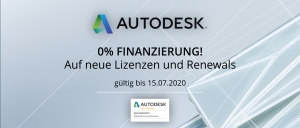 Autodesk 0% Finanzierung